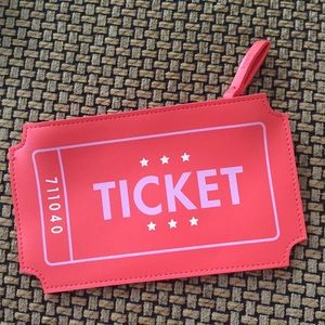 🔴 3 for $15 Ipsy Orange Ticket Makeup and Toiletry Glam Bag